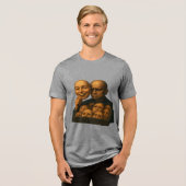 顔の引出し トライブレンドＴシャツ (正面全面)