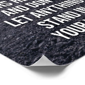 顔の恐怖 – ウルフ – ジム,ハッスルのポスター ポスター (角)