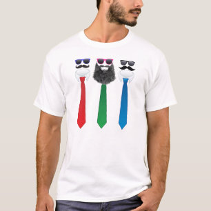 顔の毛クラブ Tシャツ