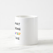 顔の画家素晴らし、 コーヒーマグカップ (中央)