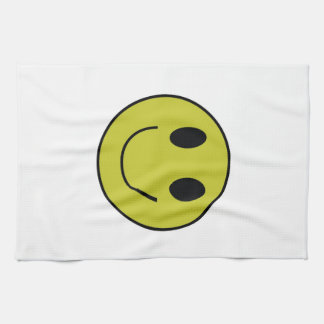 顔の皿タオル キッチンタオル