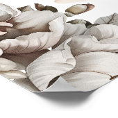 顔の筋肉の解剖学アートマッサージセラピストギフト ポスター (角)