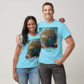 顔の統一：多様性を世界中で受け入れる Tシャツ (ユニセックス)