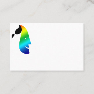 顔の絵画/Facepainter Business Companyカード 名刺