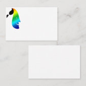 顔の絵画/Facepainter Business Companyカード 名刺 (正面/裏面)