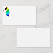 顔の絵画/Facepainter Business Companyカード 名刺 (正面/裏面)