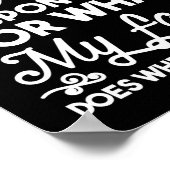 顔の表情の責任を負わせられない ポスター (角)