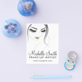 顔の長い点滅Lash Extensions チラシ (シングル)