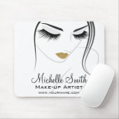 顔の長い点滅Lash Extensions マウスパッド (マウス)