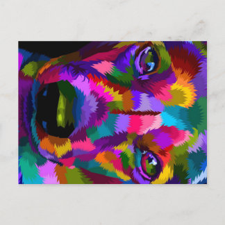 顔の閉鎖 シーズンポストカード