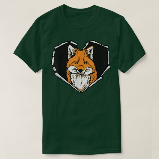 顔の顔破れ穴ハート破れ布 Tシャツ (デザイン正面)