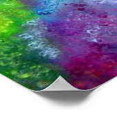 顔のUniverseフォトプリント ポスター (角)