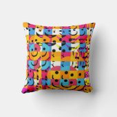 顔は装飾用クッションを抽出します クッション (裏面)