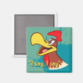 顔を上げるフォグホーン マグネット (正面/裏面)