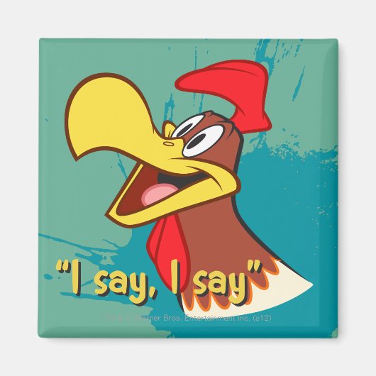 顔を上げるフォグホーン マグネット (正面)