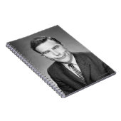 顔を作っている人 ノートブック (右側)