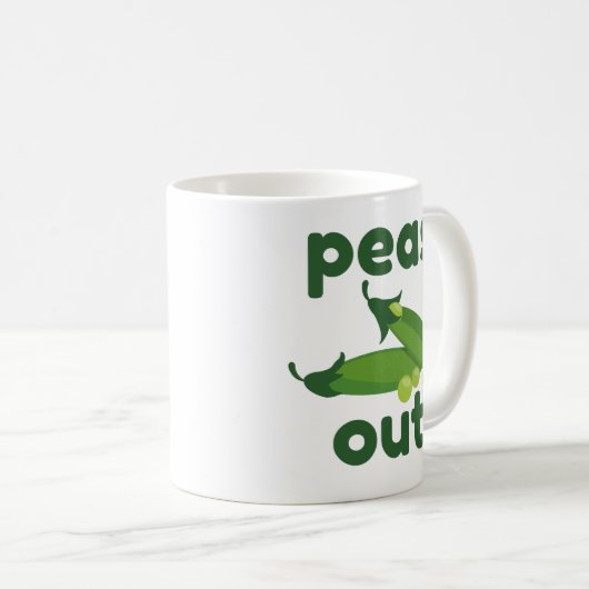 顔を出す コーヒーマグカップ (正面右)