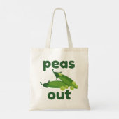 顔を出す トートバッグ (裏面)