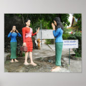 顔を引っ張る ポスター (正面)