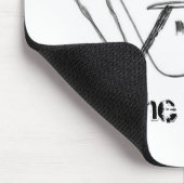 顔を見て下さい マウスパッド (コーナー)