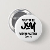 顔を試すたびに喜びを数える 缶バッジ (正面&裏面)