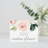 顔を赤くする開花は名誉カードの私のマトロン 招待状 (スタンド正面)