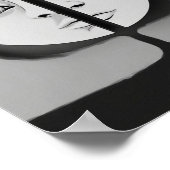 顔アートポスター ポスター (角)