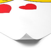 顔インラブバレンタイン ポスター (角)