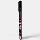 顔エレガント抽象芸術 Case-Mate iPhoneケース (裏面 / 左)