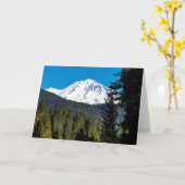 顔オブ山シャスタ カード (黄色い花)