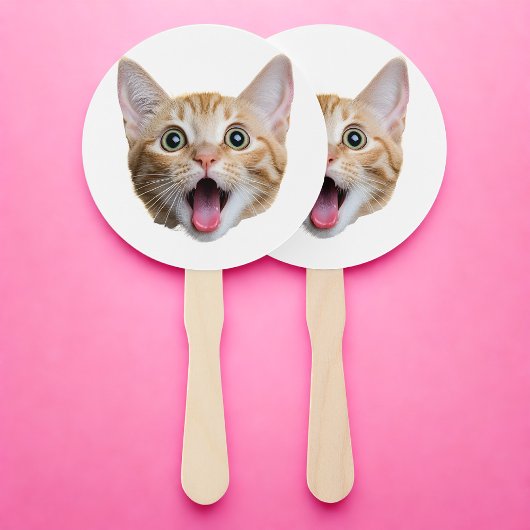 顔カスタムキャットパパニューダッドパーティー誕生日 ハンドファン