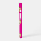 顔カスタムギフト、パーソナライズされた顔写真、家族 iPhone 16ケース (左側面)