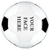 顔カスタムサークル サッカーボール (回転)