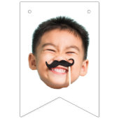 顔カスタムバナー、誕生日バナー バンティングフラッグ (第1の旗)