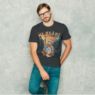 顔カスタムポートレートフォトヴィンテージスタイルTシャツ Tシャツ