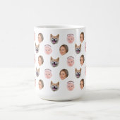 顔カスタムマグ、カスタム写真マグ、家族のギフト コーヒーマグカップ (中央)