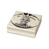 顔カスタム先生のおもしろい承認の作成 ラバースタンプ (スタンプ)