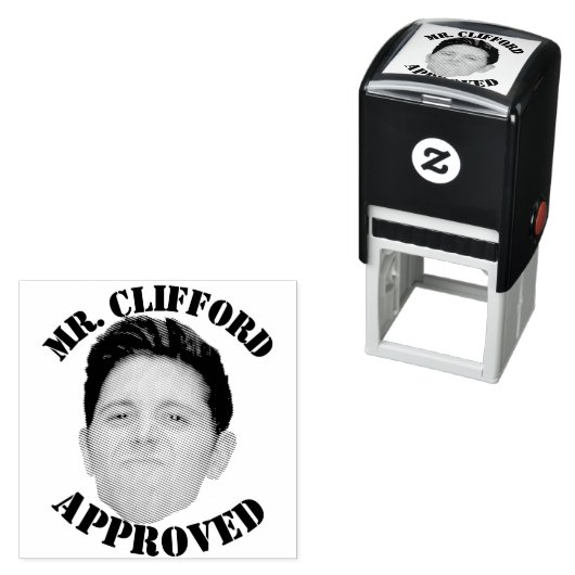 顔カスタム先生承認おもしろいゴムの作成 セルフインキングスタンプ (インサイチュ)