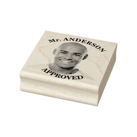 顔カスタム先生承認おもしろいゴムの作成 ラバースタンプ (スタンプ)