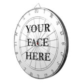 顔カスタム写真 ダーツボード (正面右)