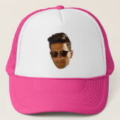 顔カスタム切り出しバチェロレッテ誕生日 キャップ (正面)