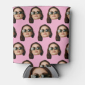 顔カスタム誕生日ウィーズバチュラーパーティ 缶クーラー (正面)