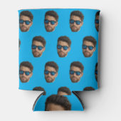 顔カスタム誕生日ウィーズバチュラーパーティ 缶クーラー (正面)