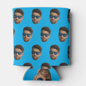 顔カスタム誕生日ウィーズバチュラーパーティ 缶クーラー (裏面)