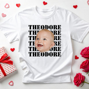 顔カスタム誕生日バチュラーパーティグルームフィアンス Tシャツ