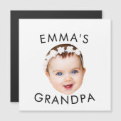 顔カスタム誕生日母おばあちゃん祖母 (正面/裏面)