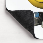 顔カッコいい口 マウスパッド (コーナー)