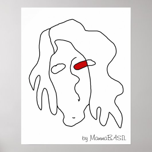 顔クールポスター！ ポスター (正面)