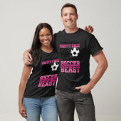 顔サッカー獣かわいらしスポーツ足 Tシャツ (ユニセックス)
