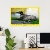 顔ザサンシャインプリント ポスター (ホームオフィス)